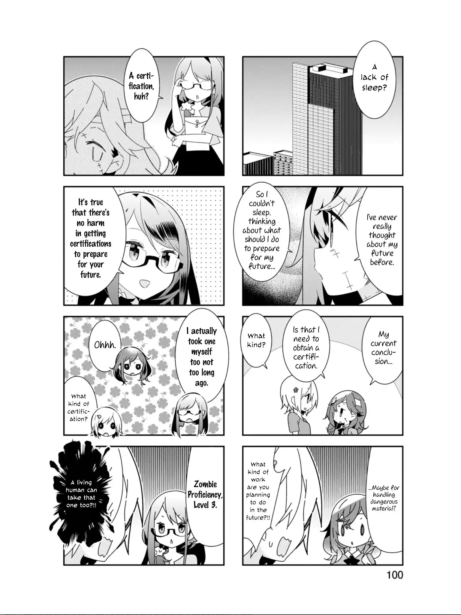 Adashino-san wa Sude ni Shinderu. Chapter 25 3